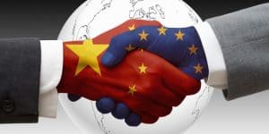 EU China handshake